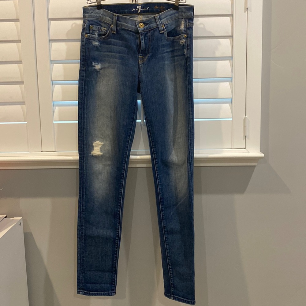 7 for all mankind slim cigarette jeans